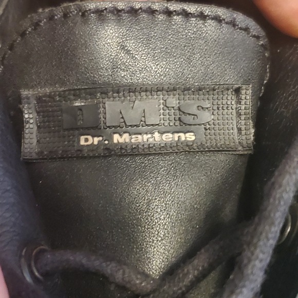 Dr. Martens 9264 Air Cushioned Sole Womens Shoes Black Leather Size 6 ENGLAND - Picture 12 of 15